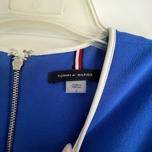 Blue ruffle sleeve dress - Tommy Hilfiger - Size 2